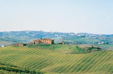 Learn Italian in Siena: view of Siena
