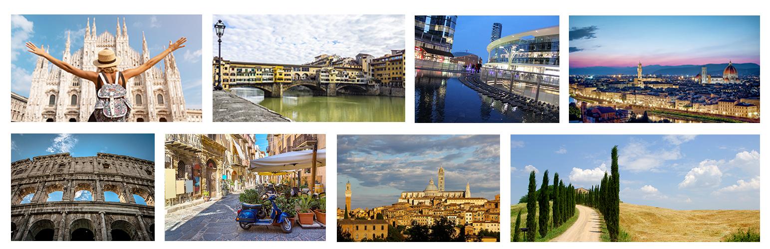 Итальянское турне: путешествуй, изучая итальянский язык