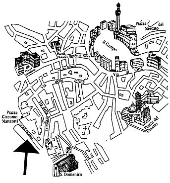 How to get to our school in Siena