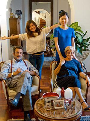 Host family in Milan