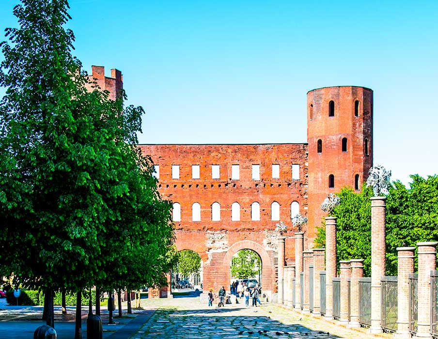 History of Art in Turin - Porta Palatina