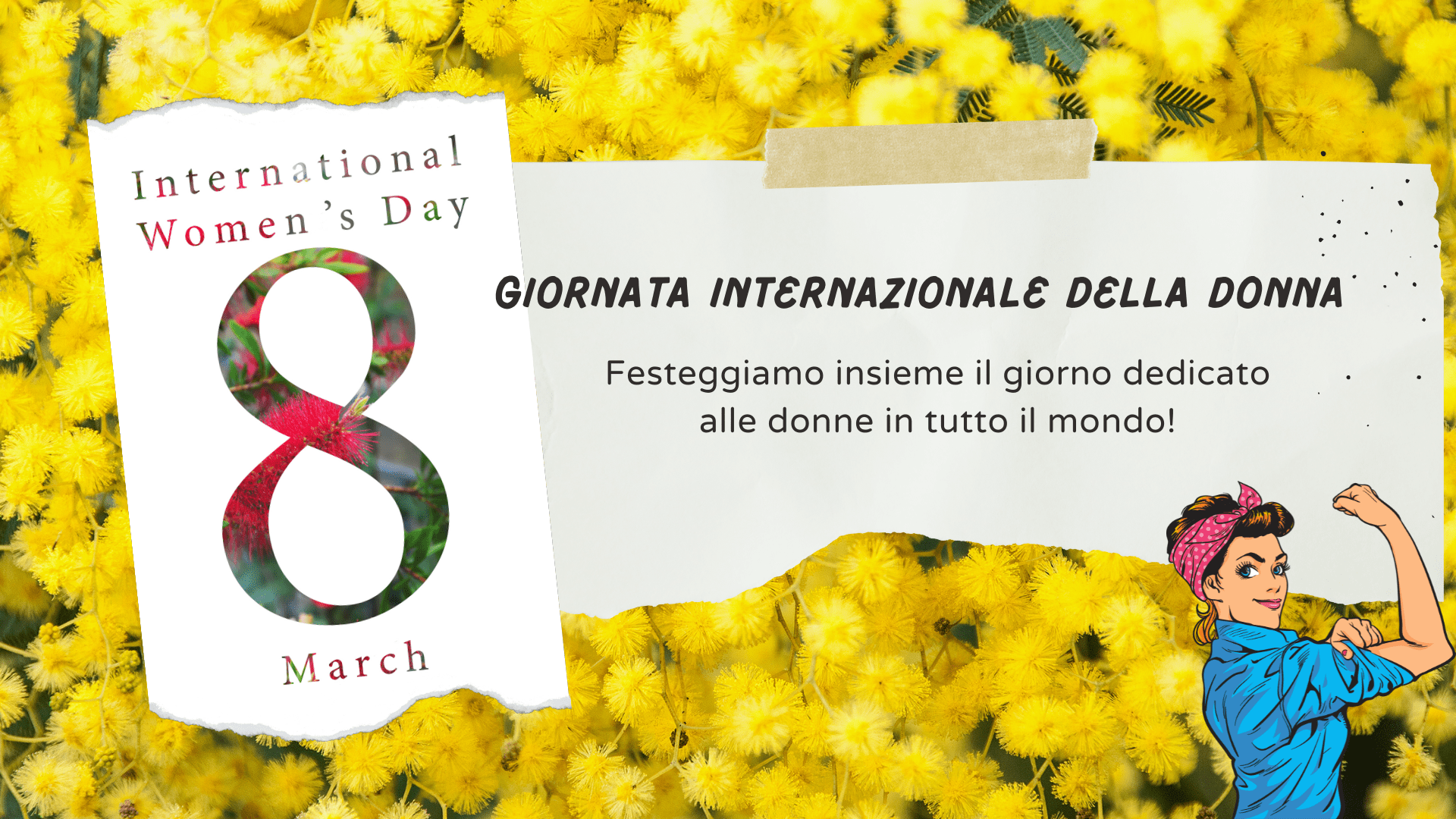 International Women's day offer to learn Italian
