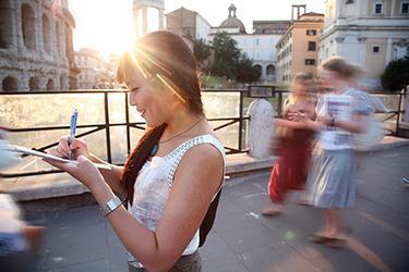 City tour and learn Italian in Rome