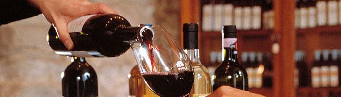 Curso de vinho e culinária na Itália: degustação de vinhos