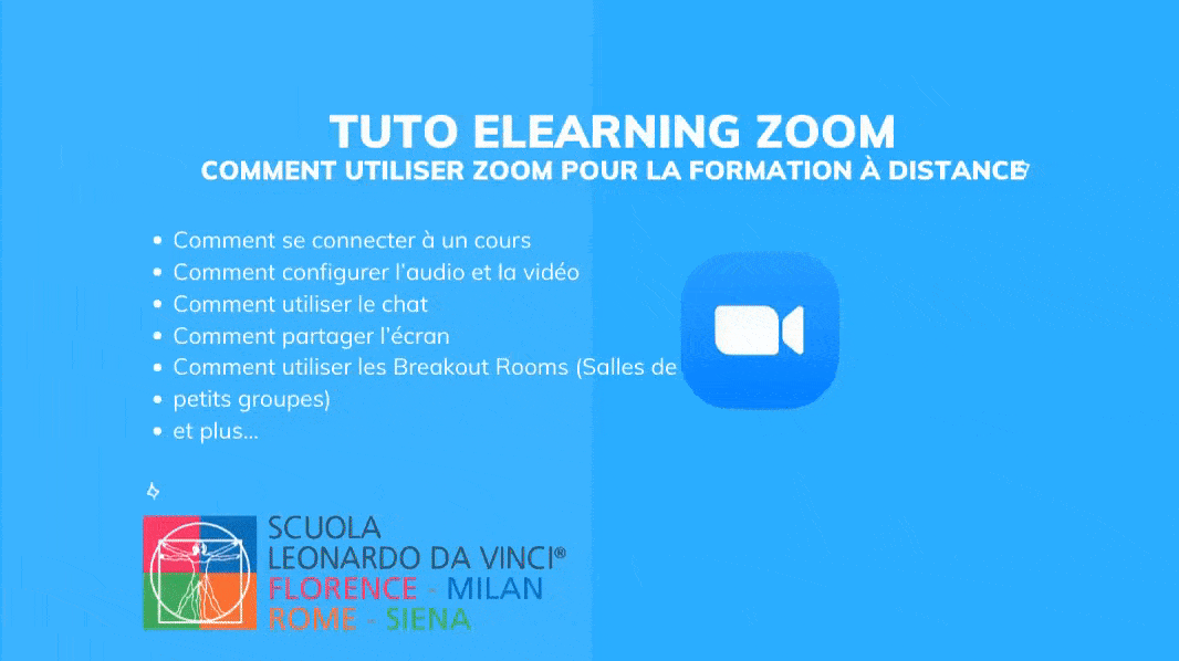 Tutorial di zoom per studiare italiano online